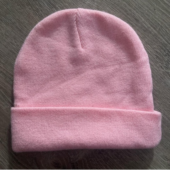 Pink Strawberry Cow Beanie - Picture 5 of 5